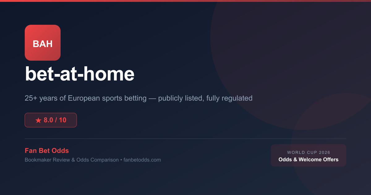 Bet-at-home sportsbook review