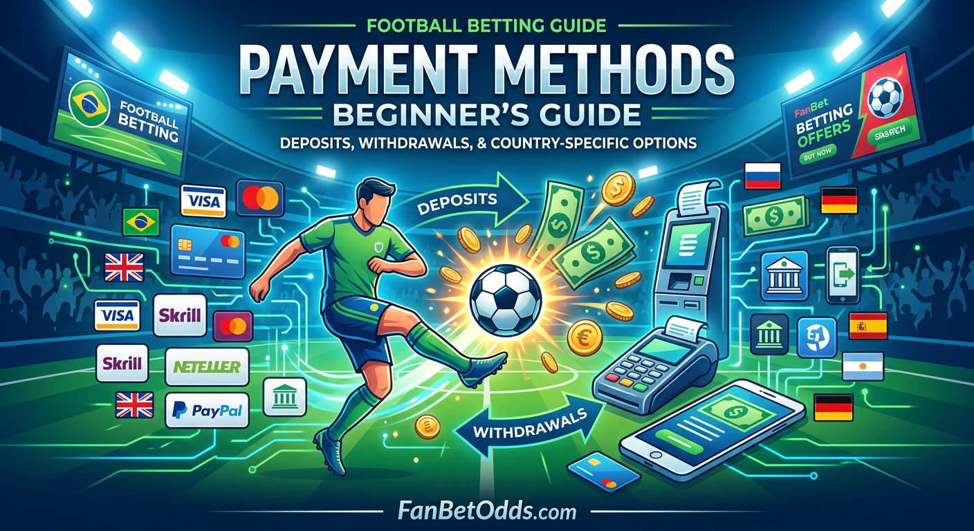Payment Methods guide - deposits and withdrawals at betting sites for World Cup 2026