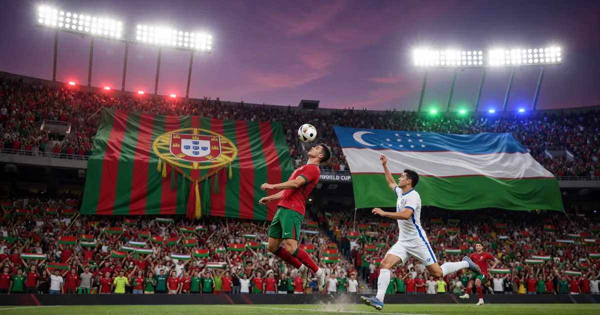 Cristiano Ronaldo Shines with Goals Against Uzbekistan at World Cup 2026 — World Cup 2026