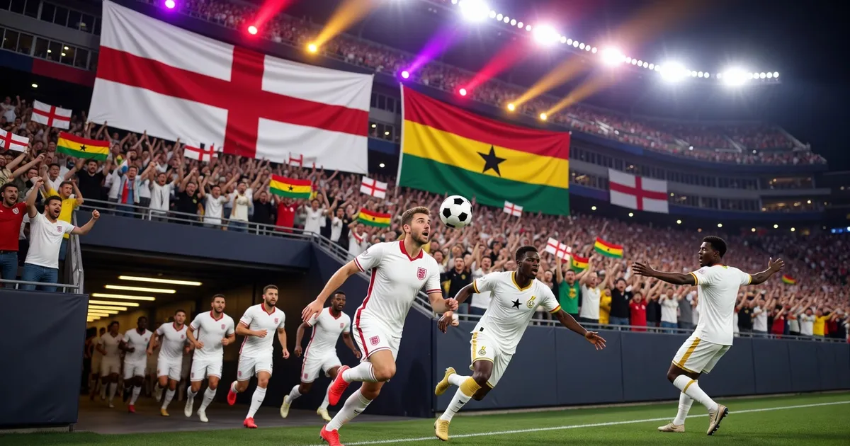 England vs Ghana: Live World Cup Action on June 23, 2026 - World Cup 2026