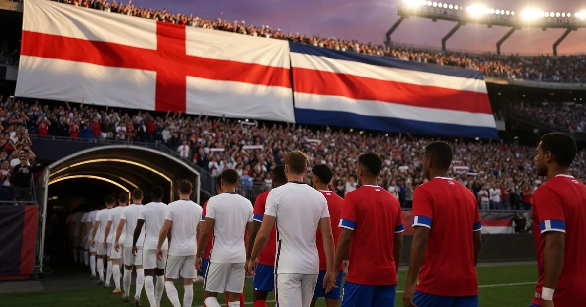 England Prepare for Costa Rica Friendly Amid World Cup 2026 Preparations - World Cup 2026