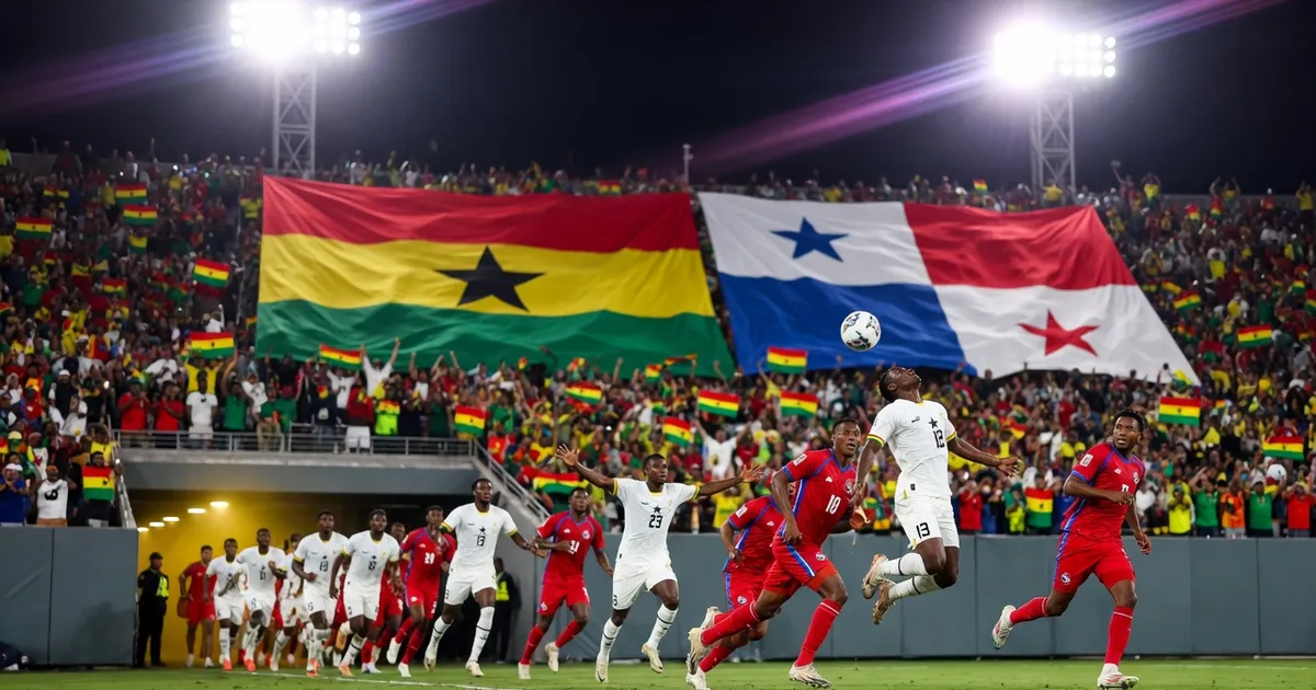 Ghana's Caleb Yirenkyi Secures 95th-Minute Victory Against Panama - World Cup 2026