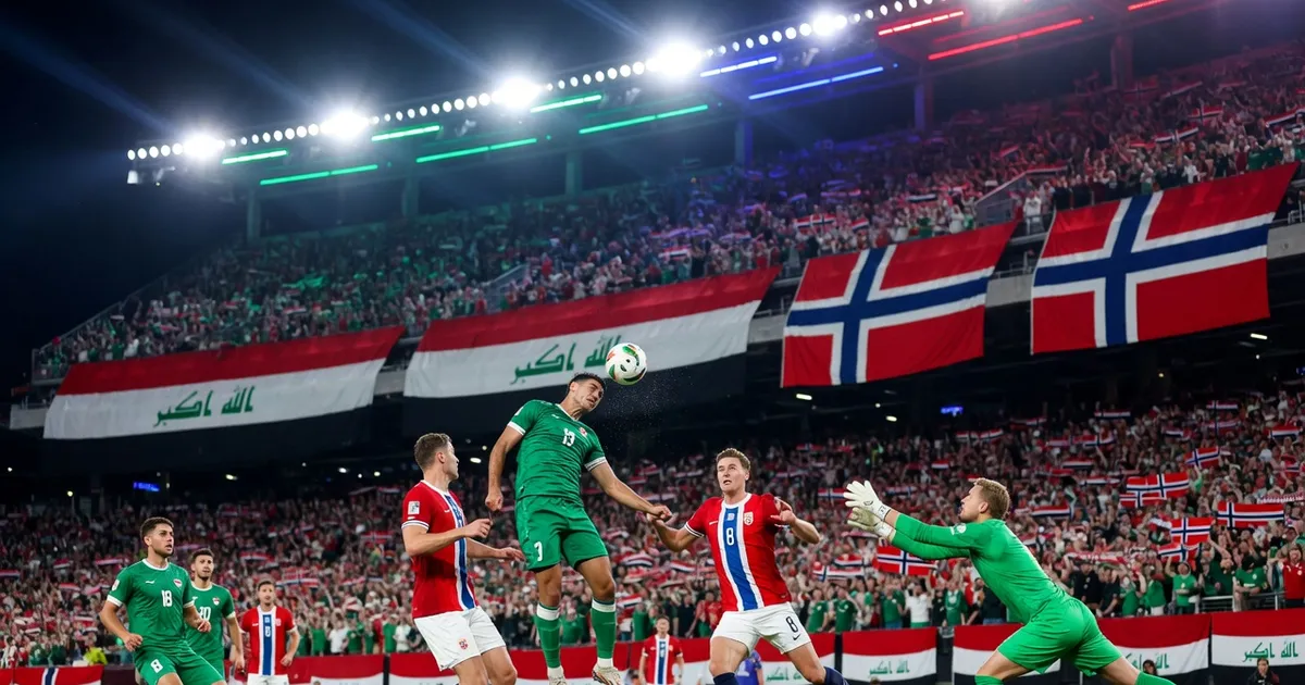 Haaland Shines with a Brace in Norway's World Cup 2026 Debut Against Iraq - World Cup 2026