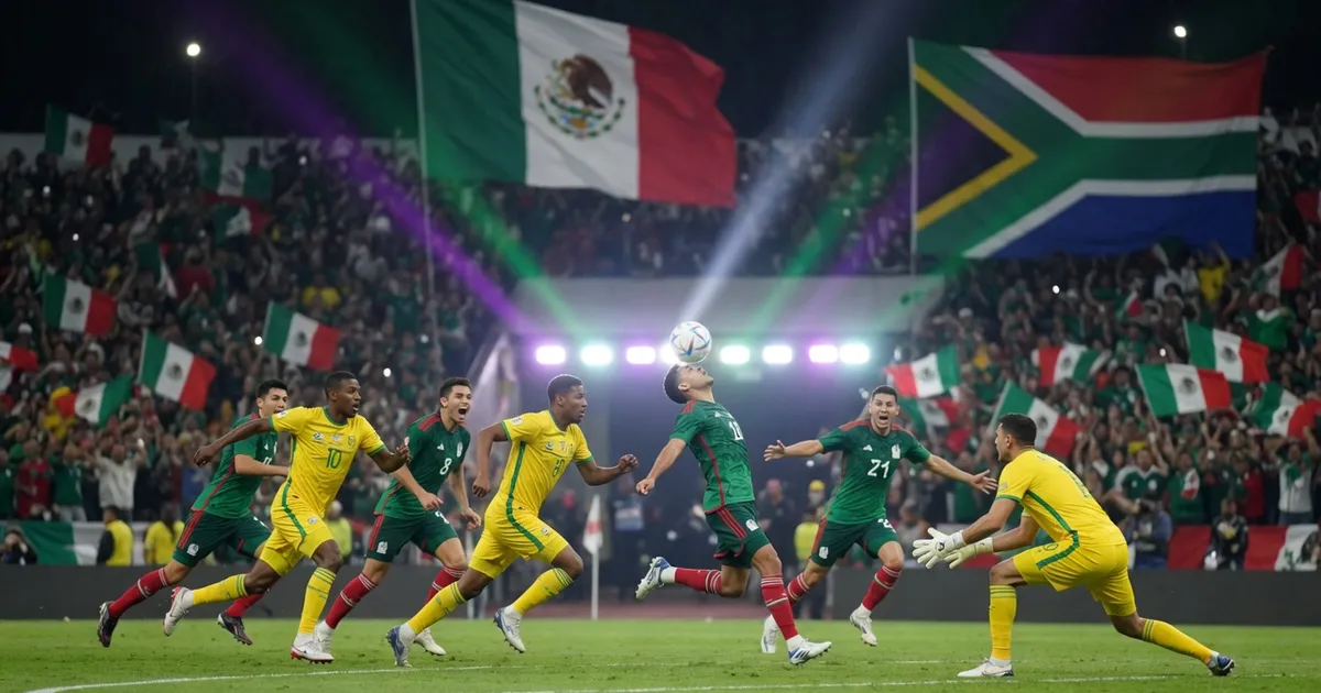 Referees Enforce Strict Red Card Policy in World Cup 2026 Opener - World Cup 2026