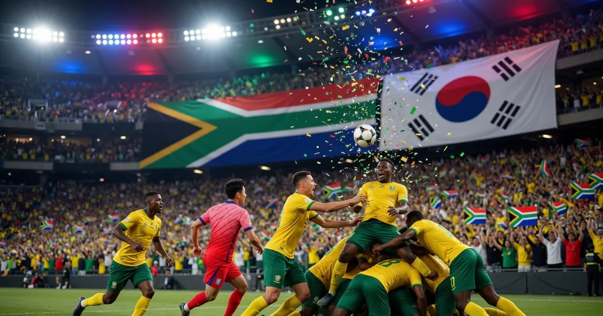 South Africa Stun South Korea to Advance in World Cup 2026 — World Cup 2026