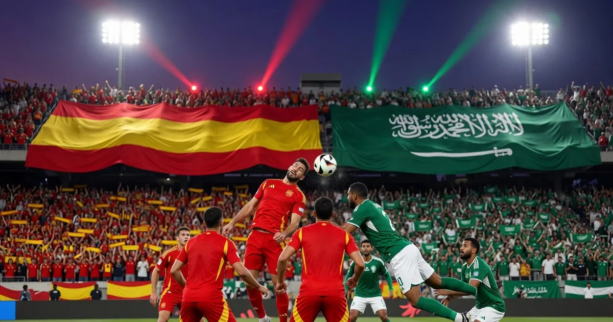 Spain vs Saudi Arabia: Live Group Stage Action at World Cup 2026 - World Cup 2026