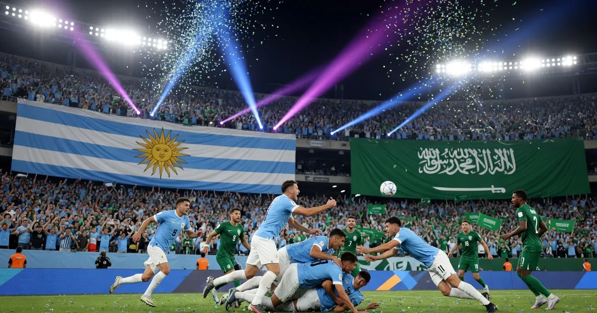 Uruguay Strives for Equalizer Against Saudi Arabia in World Cup Clash - World Cup 2026
