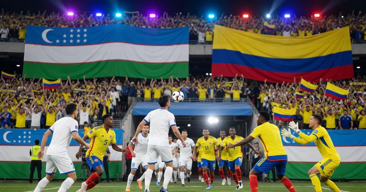 Uzbekistan vs Colombia: Live Updates and Key Moments in World Cup Clash - World Cup 2026