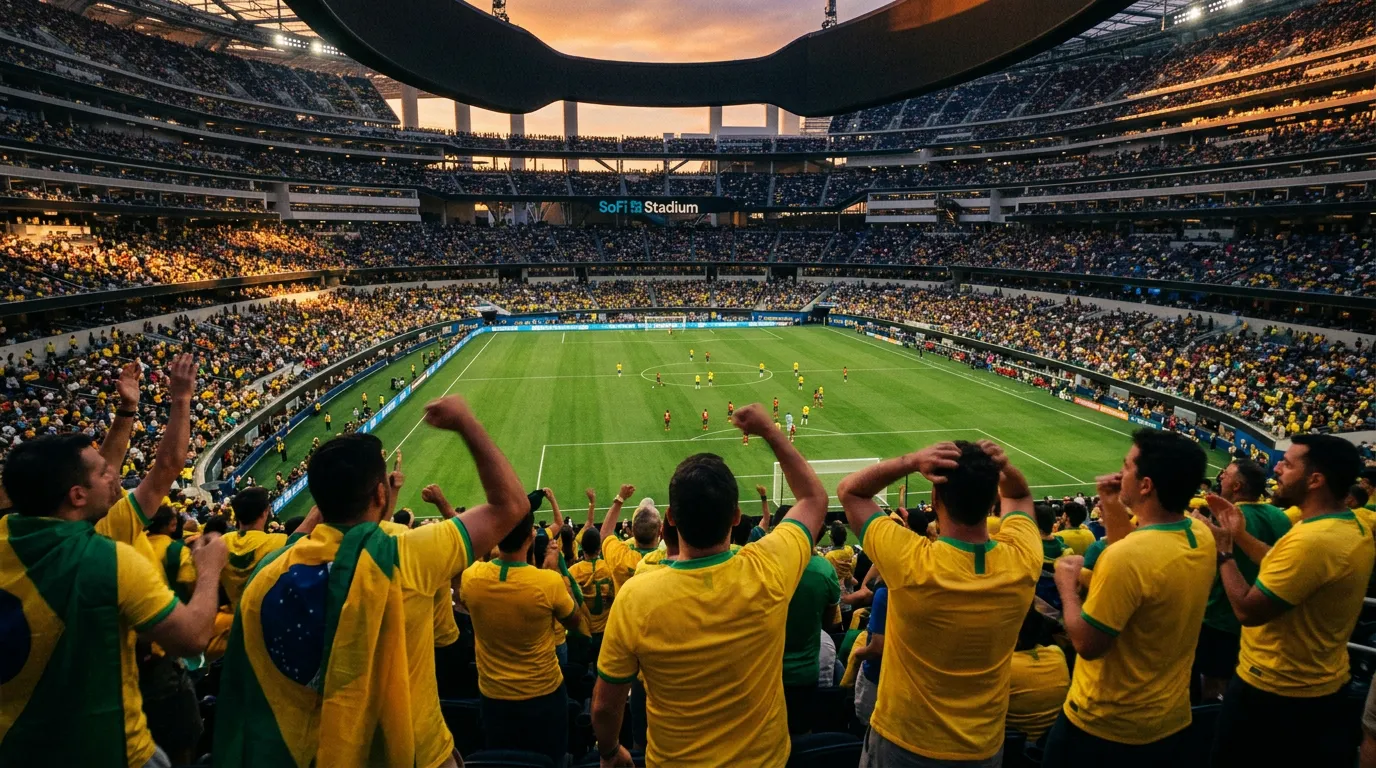 Brazil to win Group C at 1.36 odds - Dominant FIFA rank and squad depth
